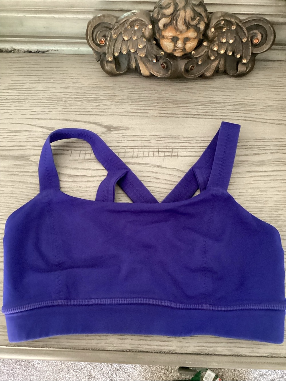 lululemon athletica Blue Cross-Back Sports Bralette PRICE IS FIRM!